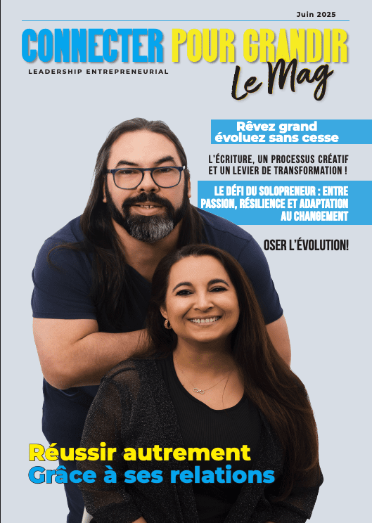 Couverture du magazine Connecter pour grandir Juin 2025
